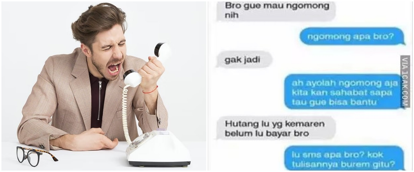 21 Chat lucu nagih utang ke teman ini endingnya bikin emosi