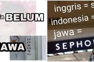 13 Beda kosakata dalam bahasa Inggris, Indonesia, dan Jawa ini kocak
