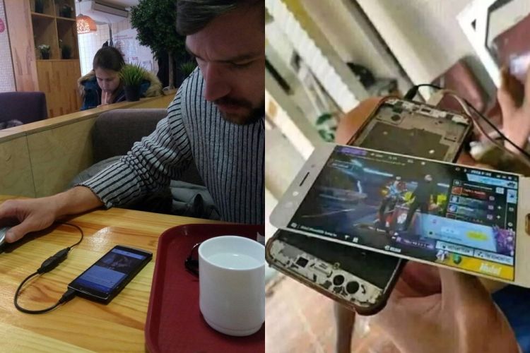 11 Potret absurd maksa pakai layar smartphone yang error, bikin heran
