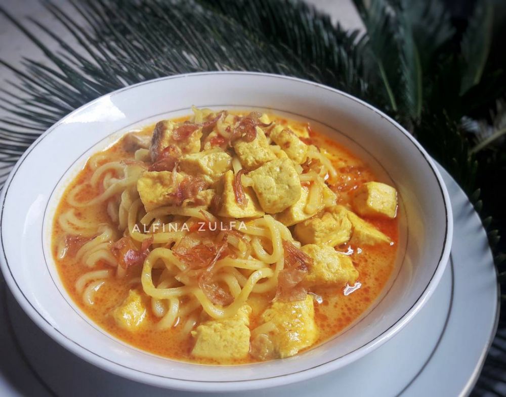 Resep lodeh mi tahu, gurih dan bikin kenyang