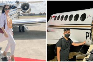 Potret 11 seleb naik jet pribadi, Farel Prayoga guna berangkat sekolah
