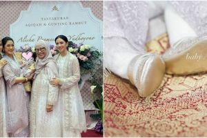 11 Momen akikah anak ke-4 Aliya Rajasa & Ibas Yudhoyono, penuh khidmat