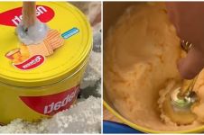 Cara bikin es krim ini kreatif abis, nggak perlu pakai mixer