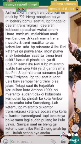 Kisah saudara kembar 24 tahun pisah sebab mitos, bertemu berkat medsos