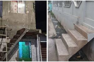 11 Potret orang bikin tangga nggak berguna, buat apa ya?