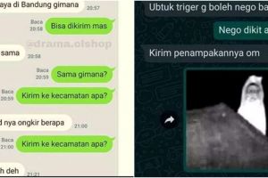 13 Chat lucu saat transaksi online ini nggak nyambung, berujung absurd