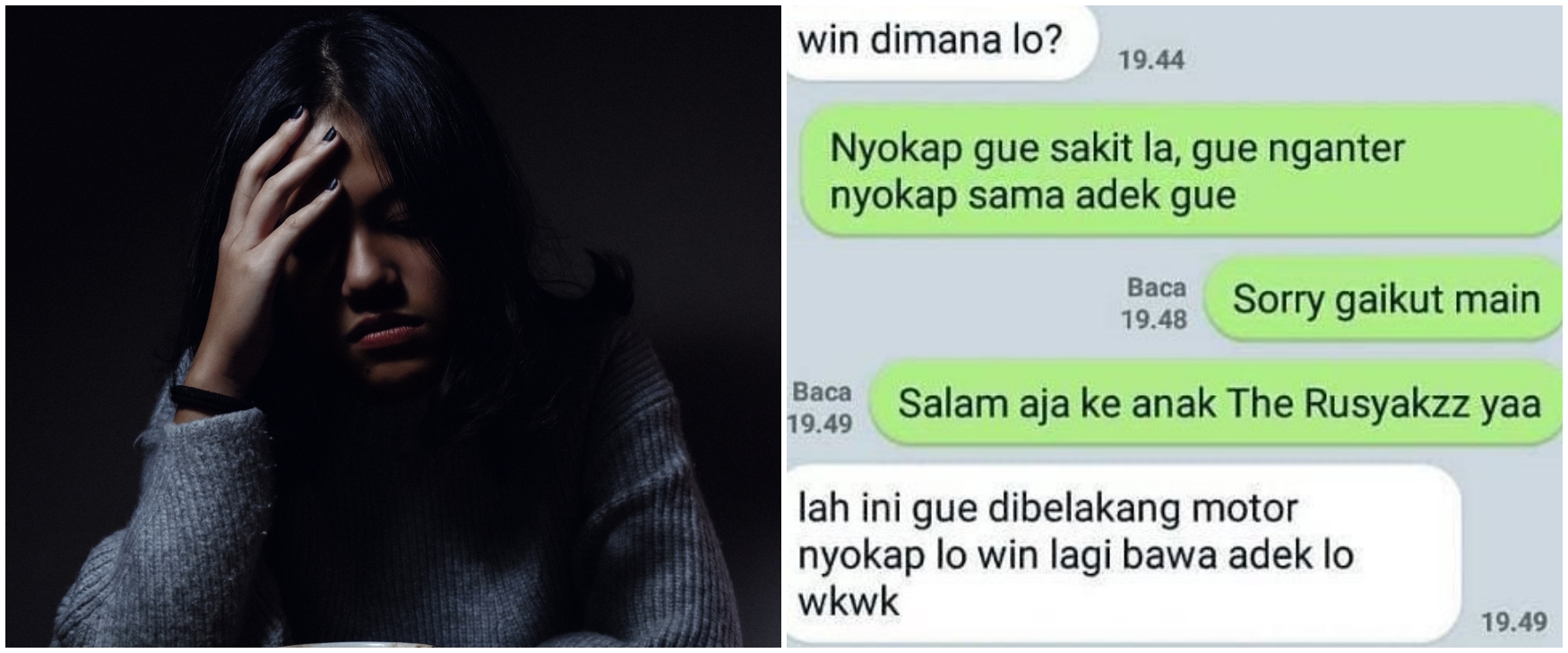 11 Chat lucu 'ketahuan bohongnya' ini bikin malu nggak karuan