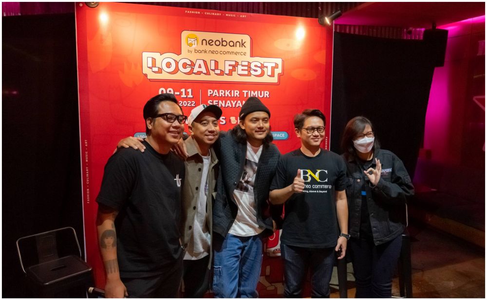 Pamerkan brand lokal, Neobank LOCALFEST diiringi musik tema urban