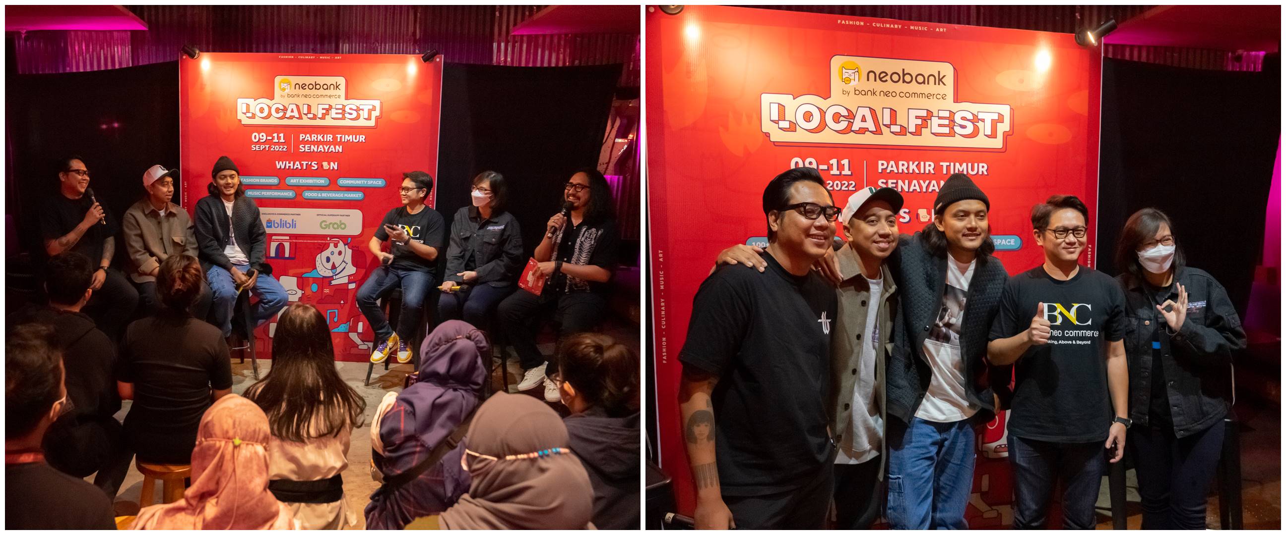 Pamerkan brand lokal, Neobank LOCALFEST diiringi musik tema urban