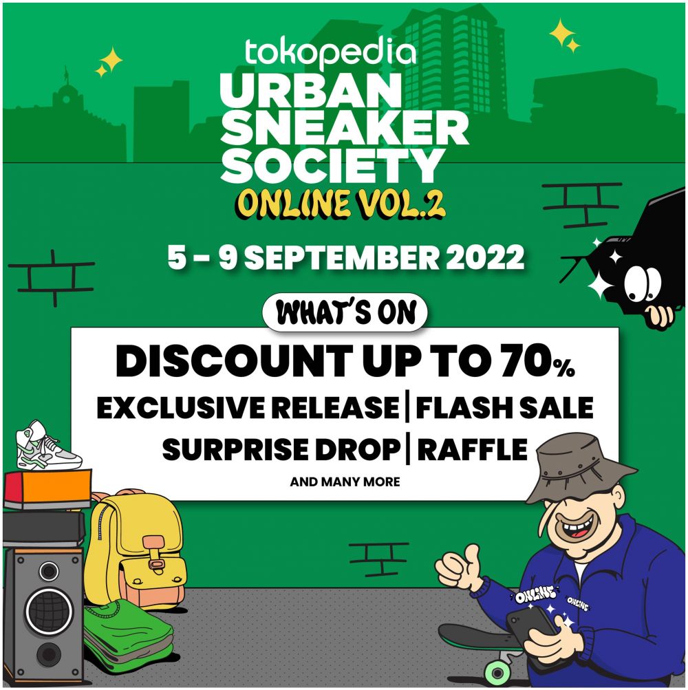 Gandeng ratusan tenant, USS Online hadir dengan exclusive releases