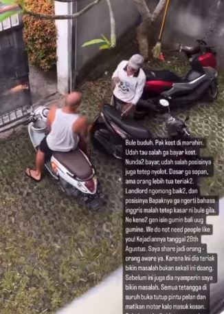 Momen Niluh Djelantik labrak bule arogan tak bayar kos, tuai pujian