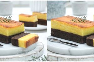 Cara membuat lapis Mandarin, lembut dan wanginya bikin nagih
