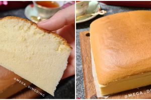 Cara membuat Japanese cotton sponge cake, bisa jadi ide jualan