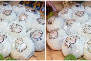 Resep mochi isi cokelat, enak, empuk, kenyal, dan praktis