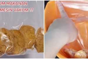 Trik gampang vakum makanan tanpa mesin, tahan lama dan antigagal