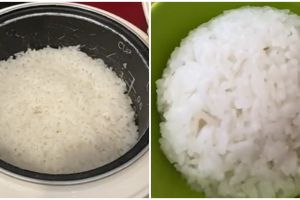 Tanpa pakai beras khusus, ini cara masak nasi pulen ala HokBen