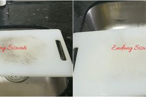5 Cara hilangkan noda membandel di talenan plastik, bersih bak baru