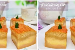 Resep putri keraton, camilan viral, lezat, dan lembut