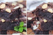 Cara membuat chocolate fudge brownies, enak dan nggak bikin seret