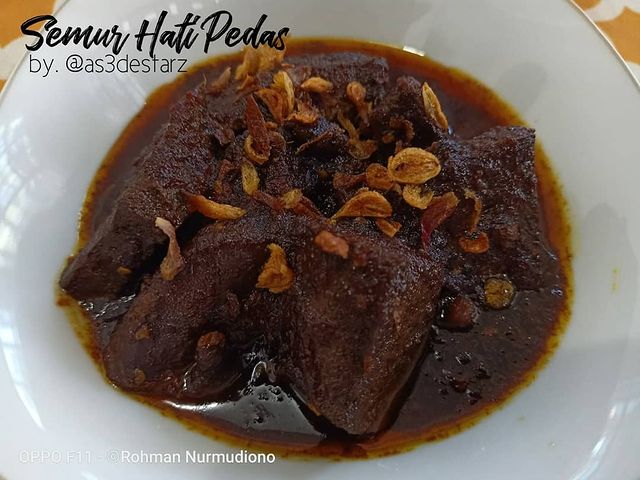13 Resep olahan hati ayam pedas, lezat, simpel, dan bumbunya nendang