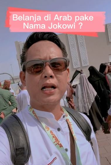 Pria belanja di Arab Saudi pakai nama Jokowi, ternyata ini maksudnya
