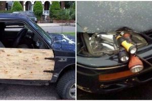 17 Momen kocak orang perbaiki mobil rusak ini bikin tepuk jidat