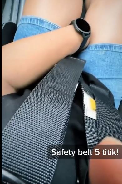 Suami pembalap, Sissy Priscillia unggah momen repot naik mobil sport