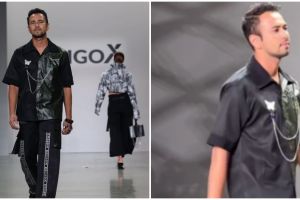 Raffi Ahmad catwalk di New York Fashion Week, reaksi Nagita disorot
