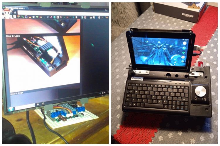 11 Potret unik reparasi laptop rusak, normal dengan bentuk baru
