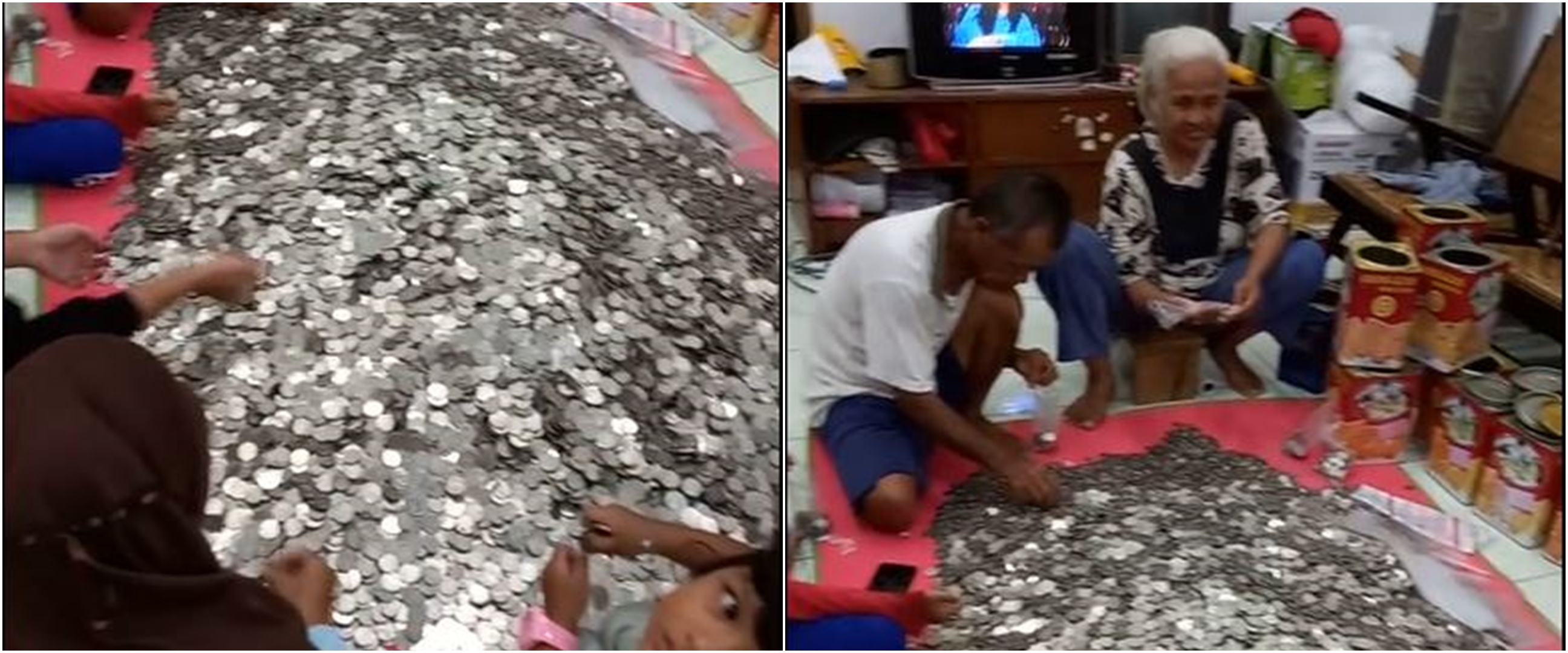 Nabung koin selama 10 tahun, keluarga ini wujudkan niat pergi umrah