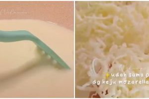 Tanpa tepung, ini 13 cara membuat keju mozarella ala rumahan