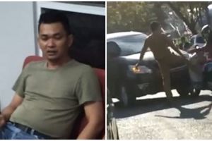 Ini dia sosok ASN yang tendang motor pengendara wanita