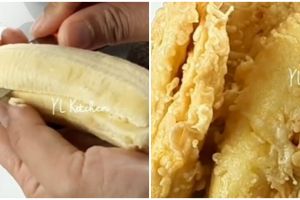 5 Trik goreng pisang ala pedagang gorengan, renyah tahan lama