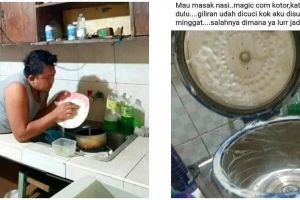 15 Potret kocak kelakuan cowok saat bersih-bersih, bikin tepuk jidat