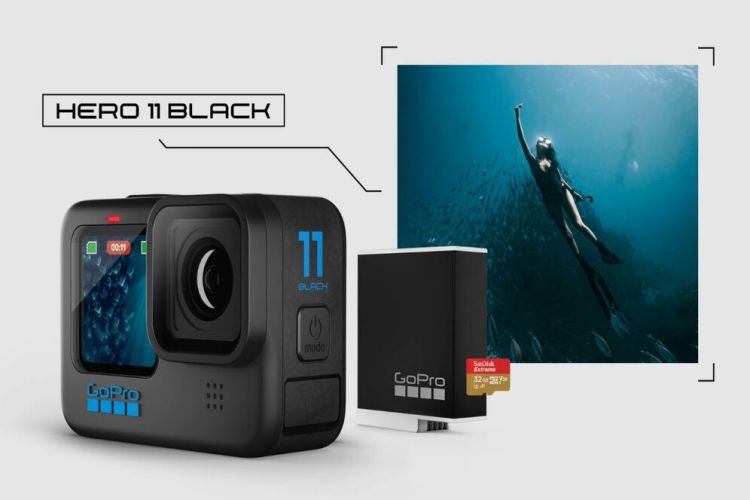 Action camera GoPro Hero 11 Black rilis, mampu rekam video hingga 5.3K