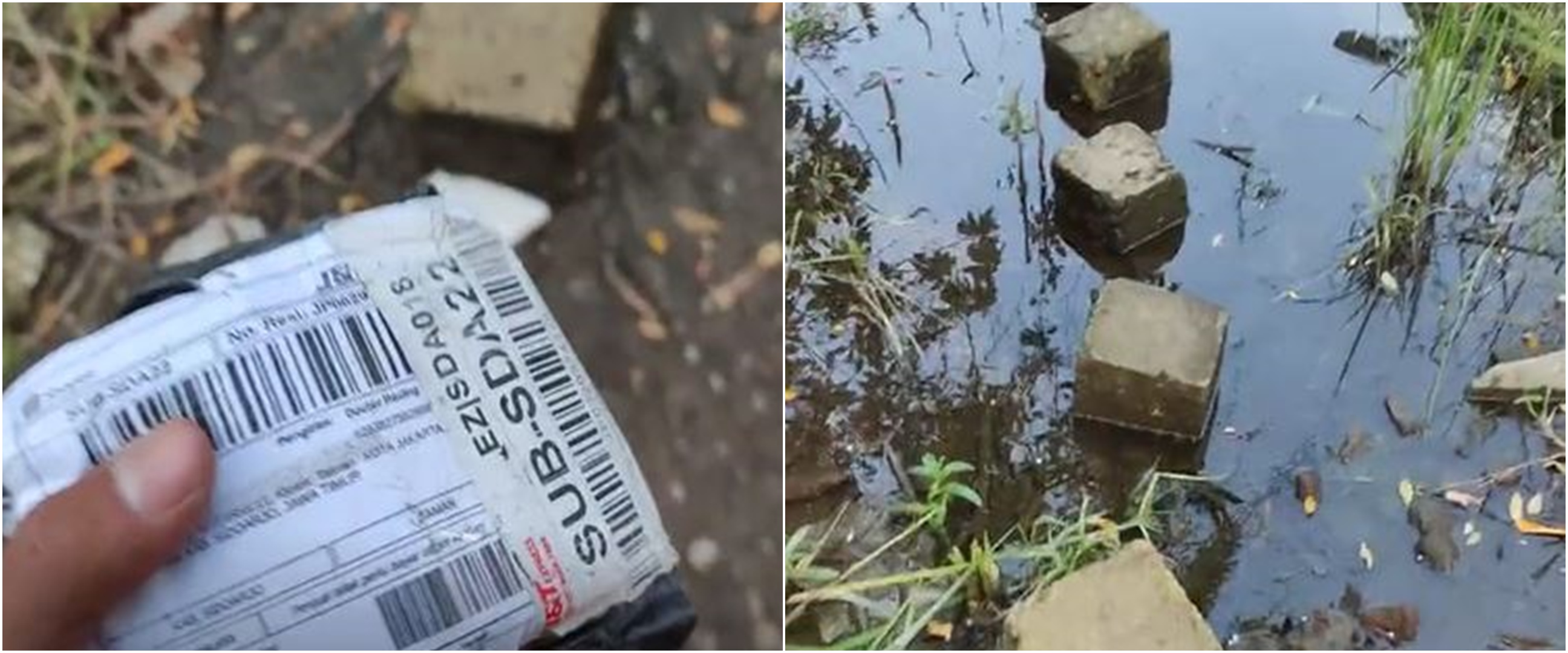 Kurir ini antarkan barang lewati medan bak Benteng Takeshi, kocak abis