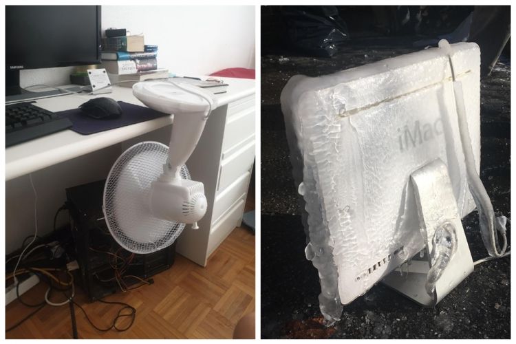 11 Potret absurd dinginkan PC agar tetap kencang, tampak ala kadarnya