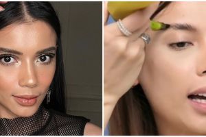 Coba tren makeup pakai buah, Sabrina Chairunnisa banjir pujian