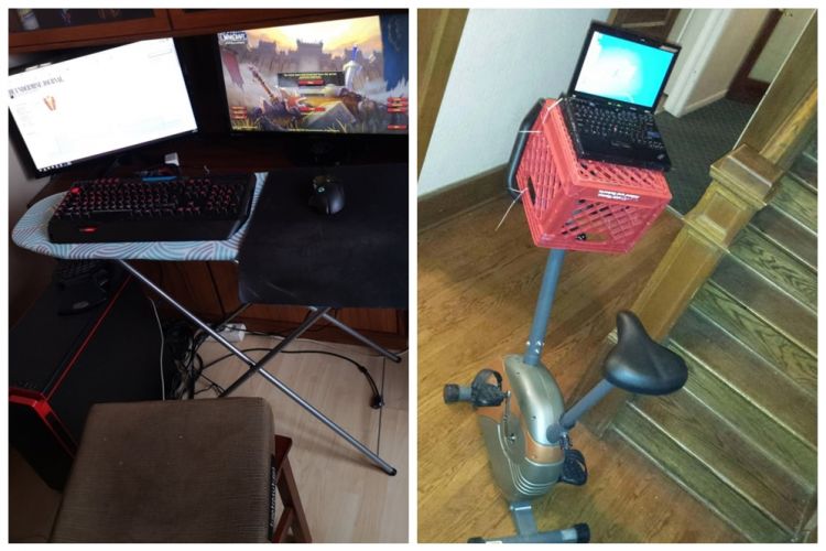 11 Penampakan absurd set up komputer susah dipakai, malah bikin emosi