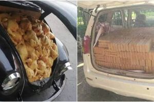 11 Penampakan bagasi mobil alih fungsi jadi nyeleneh ini absurd abis