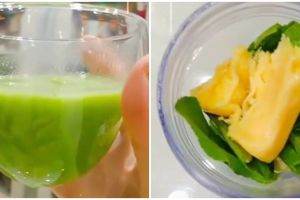 Cuma pakai sayuran dan tape, ini cara bikin minuman mirip jus alpukat