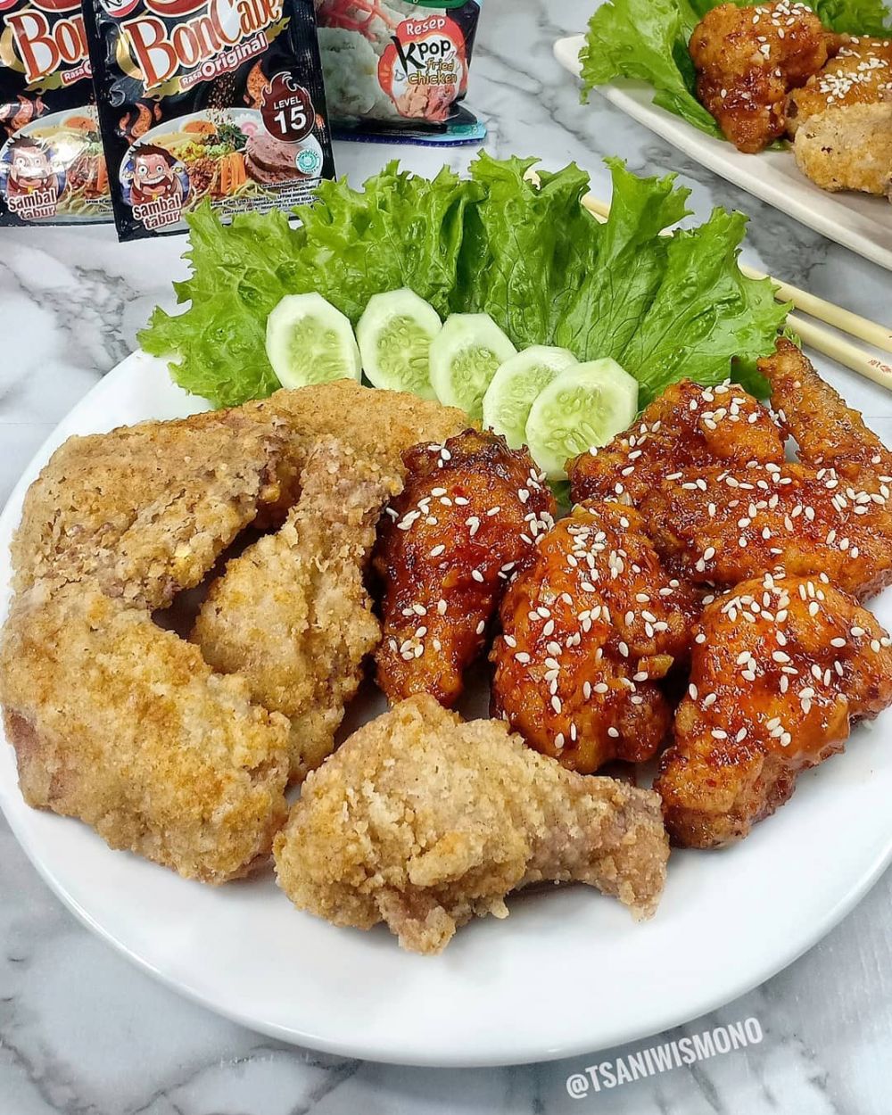 Resep ayam goreng Korea ala rumahan, renyah, gurih, dan nikmat