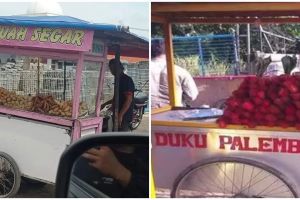 13 Momen lucu penjual salah bawa gerobak, bingungin abis