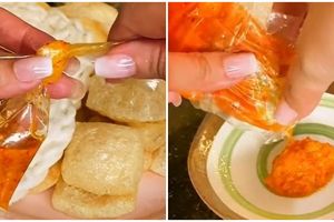 Tak banyak yang tahu, ini trik membuka plastik sambal tanpa gunting