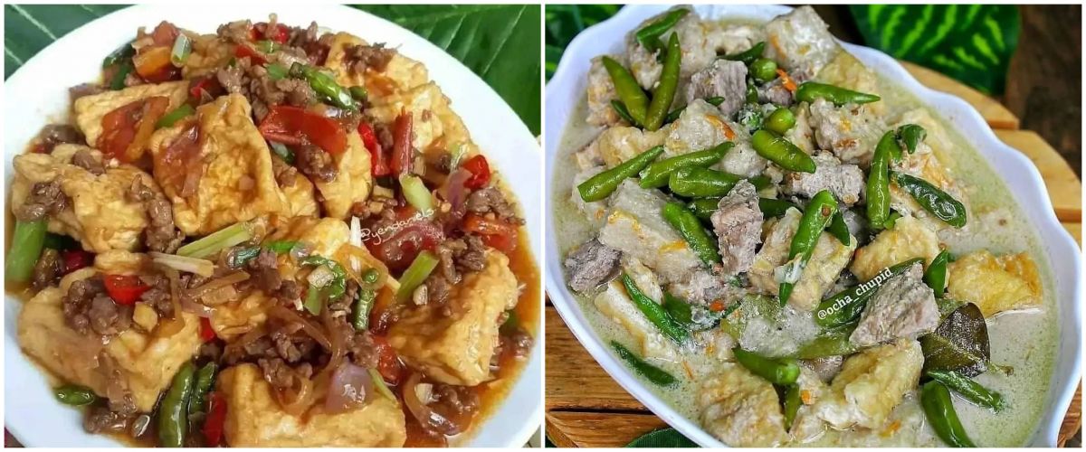 13 Resep olahan tahu campur daging, enak, istimewa, dan praktis