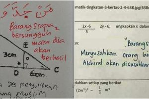 11 Jawaban soal matematika ini nyeleneh abis, nggak gitu konsepnya