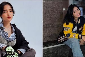 9 Pesona Fuji dalam balutan kain sari, dipuji mirip Preity Zinta