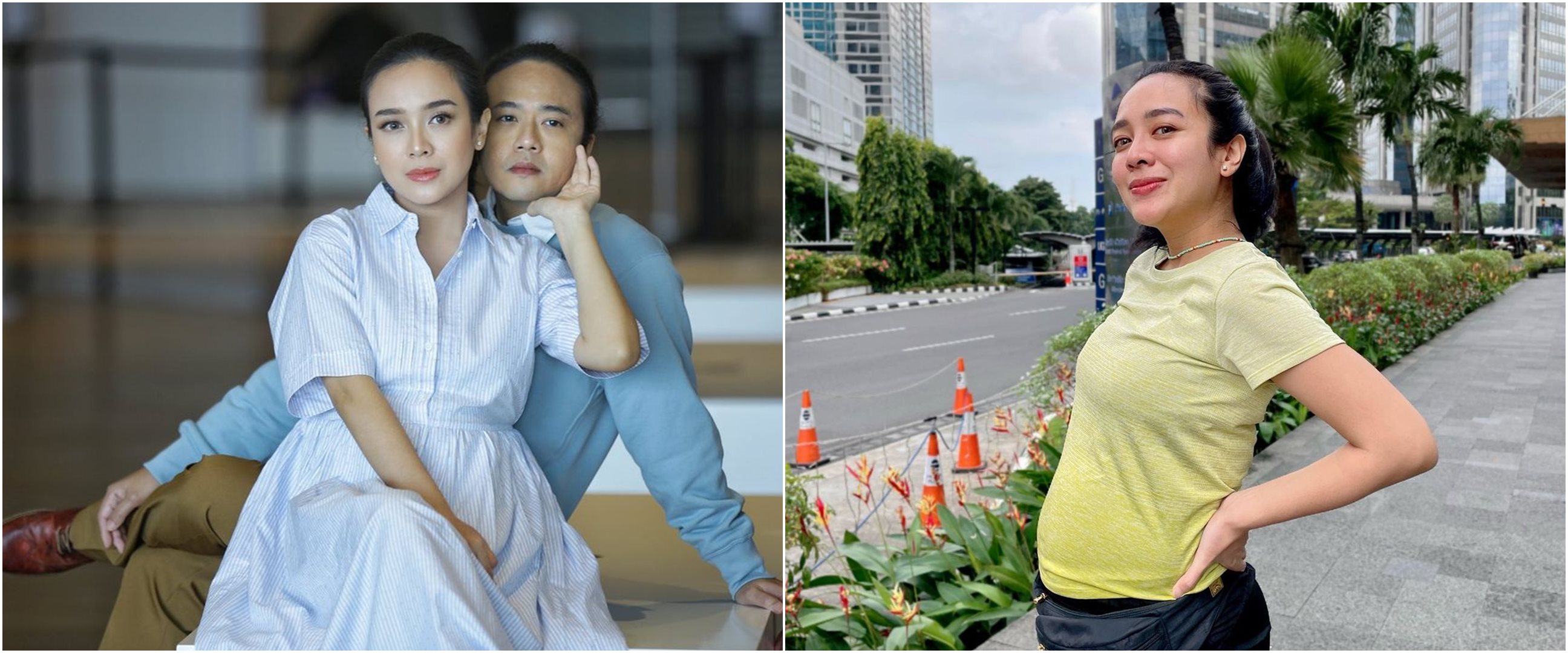 11 Potret terbaru Dea Ananda usai melahirkan, dipuji kian glowing