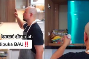 Pakai baking soda, ini cara hilangkan bau tak sedap pada lemari dapur