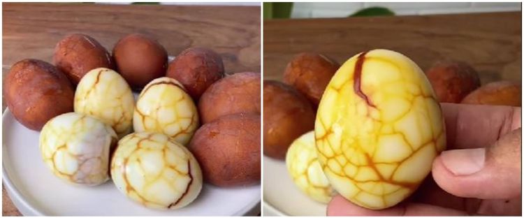 5 Cara praktis bikin telur pindang batik agar warnanya cokelat cantik
